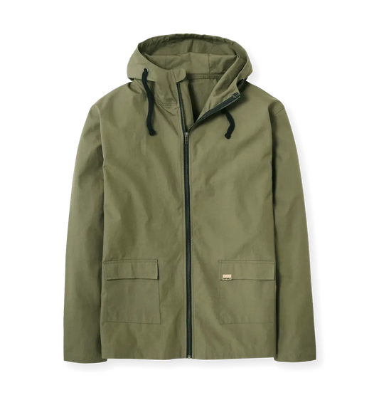 Essential Hooded Zip-Up Sailcoat Jacket