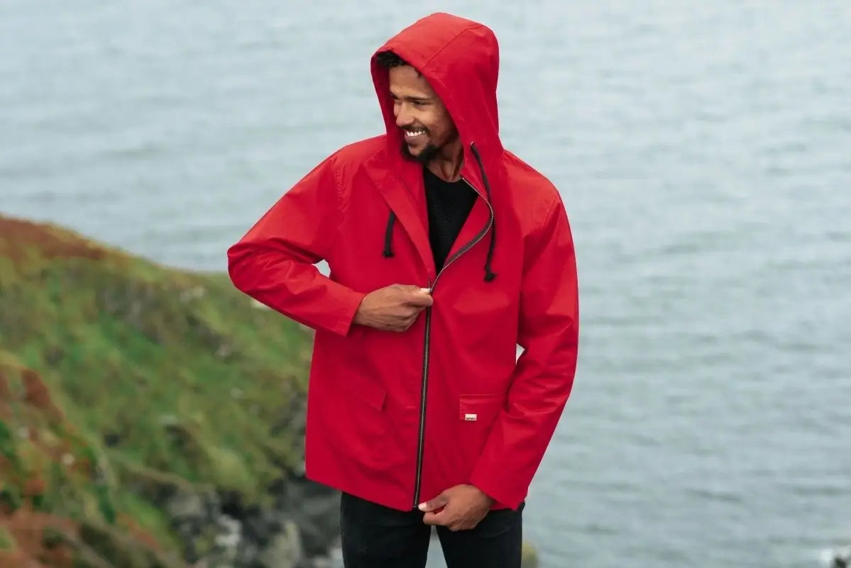 Essential Hooded Zip-Up Sailcoat Jacket