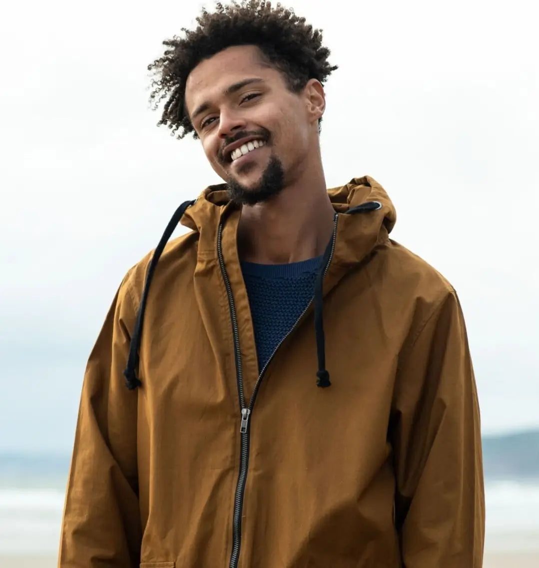 Essential Hooded Zip-Up Sailcoat Jacket