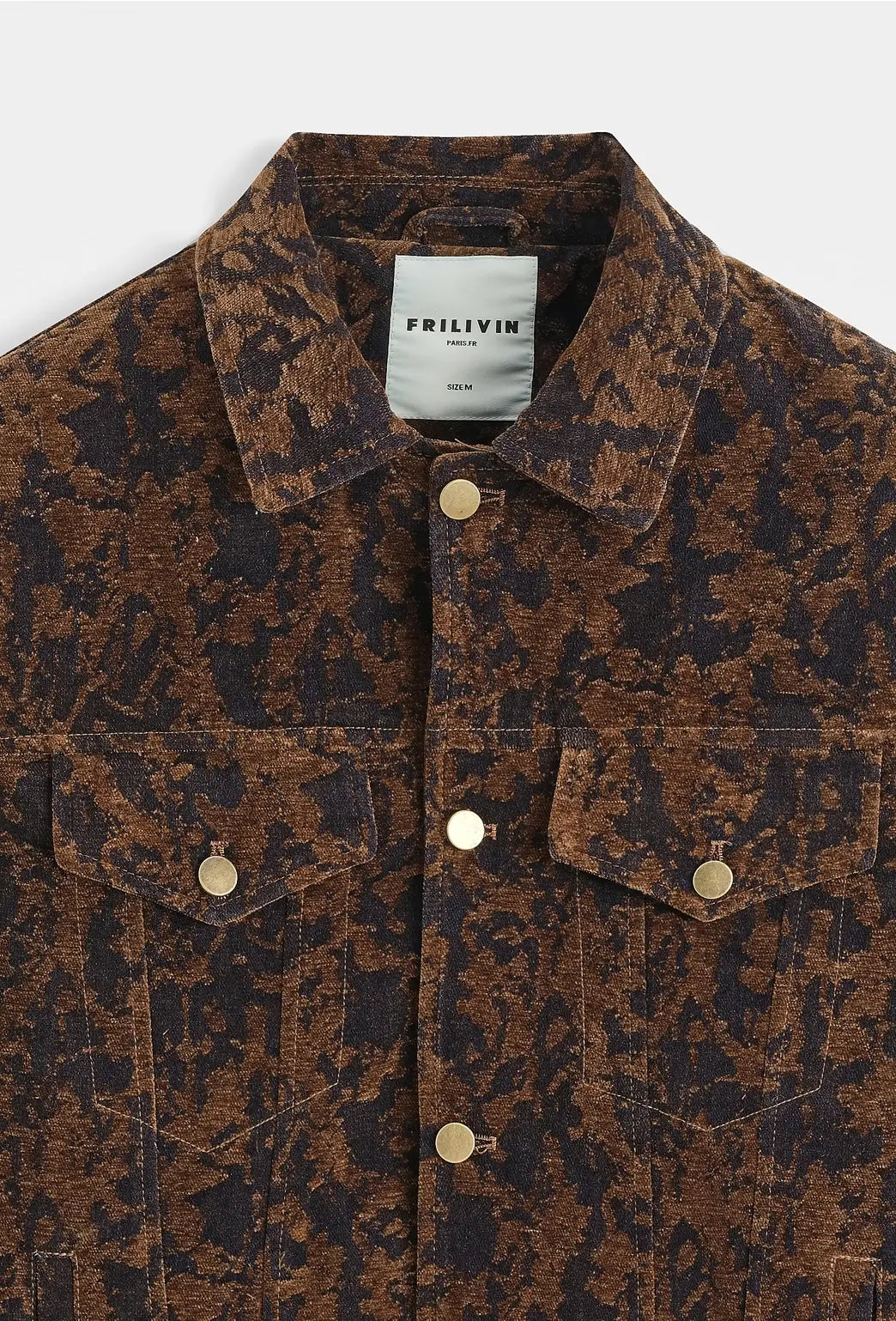 Statement Botanical Jacquard Heavy Overshirt